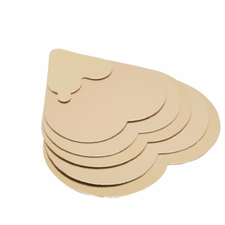 FORMATO CORAZÓN ORO-PLATA