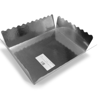 CUBETA ONDULADA + TAPA BLANCA