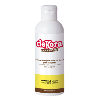COLORANTE AMARILLO LIMON 200C.C.LIQ. PARA AEROGRAFO