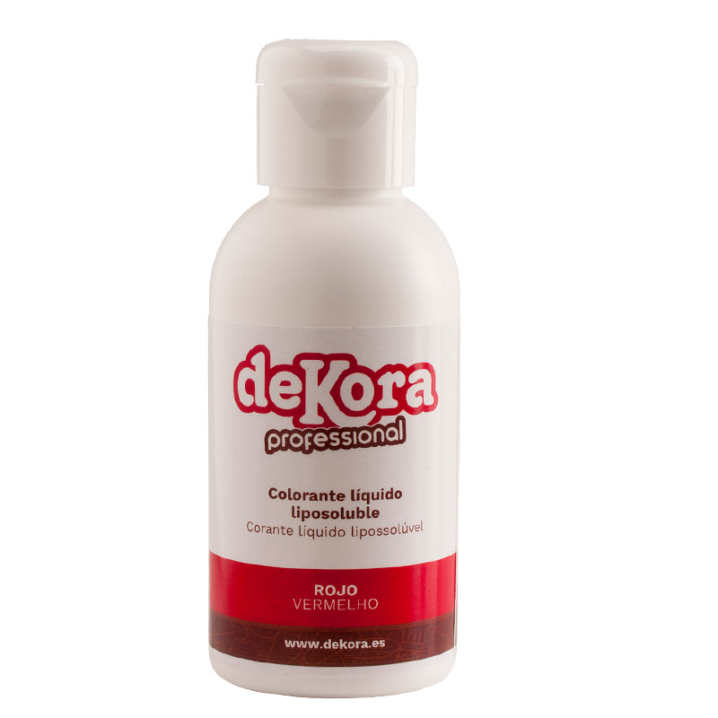 COLORANTE LIPOSOLUBLE ROJO BOTE 100 GR