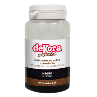 COLORANTE LIPOSOLUBLE NEGRO POLVO bote 25 Gr