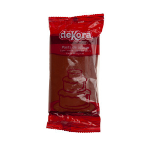 Pasta de azucar/fondant marrón 250 grs