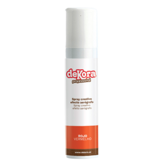 SPRAY COLOR ROJO EFECTO AEROGRAFO BOTE 100 ML