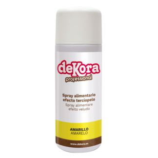 SPRAY AMARILLO EFECTO TERCIOPELO BOTE 400 ml