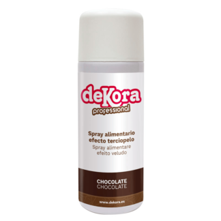 SPRAY MARRON CHOCOLATE EFECTO TERCIOPELO BOTE 400 ML