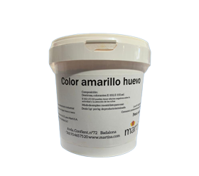 AMARILLO HUEVO EN POLVO - bote 700 gr.