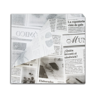 BOLSA CORTE LAT.PARAF.MOD.PERIODICO 17x17 - 1000 u.