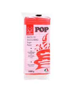 Fondant Pop (Pasta de azucar) rojo 1 kg