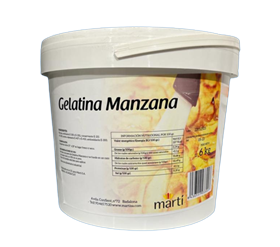 Gelatina de MANZANA cubo 6 kg