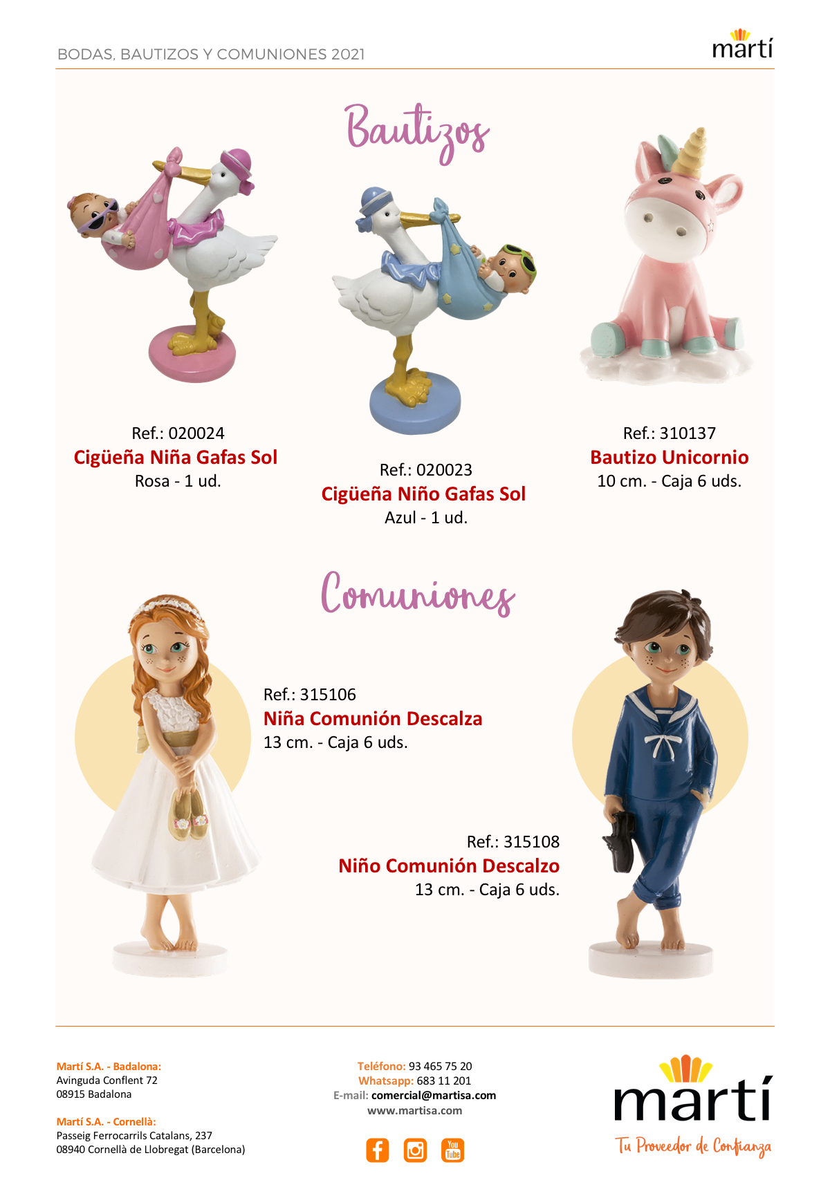 BODAS, BAUTIZOS Y COMUNIONES 2021 - Imagen 2