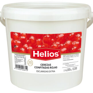 Cereza Roja Entera ESCURRIDA -H- cubo 4 kg.