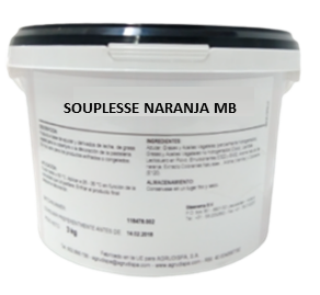 Souplesse NARANJA cubo 3 kg